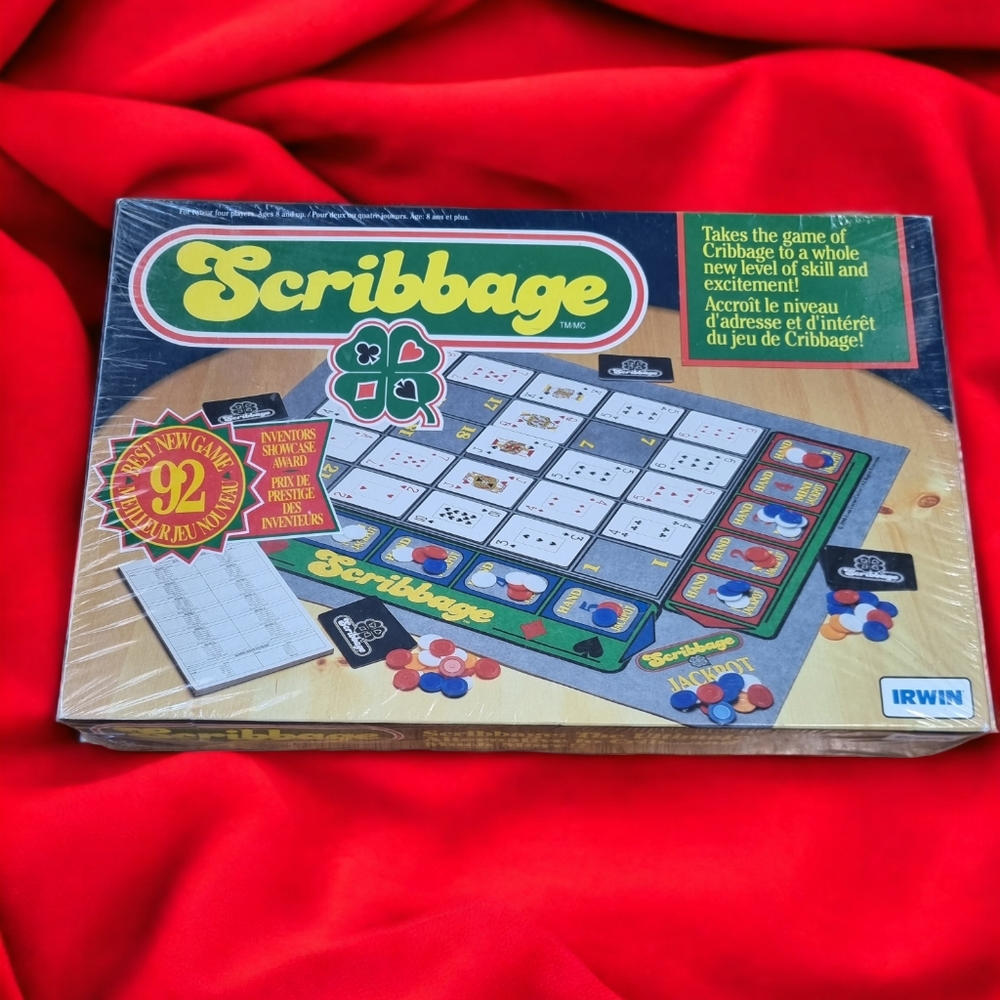 Scribbage 1990 Casino Style Card Game Ultimate Alternative to Cribbage and More